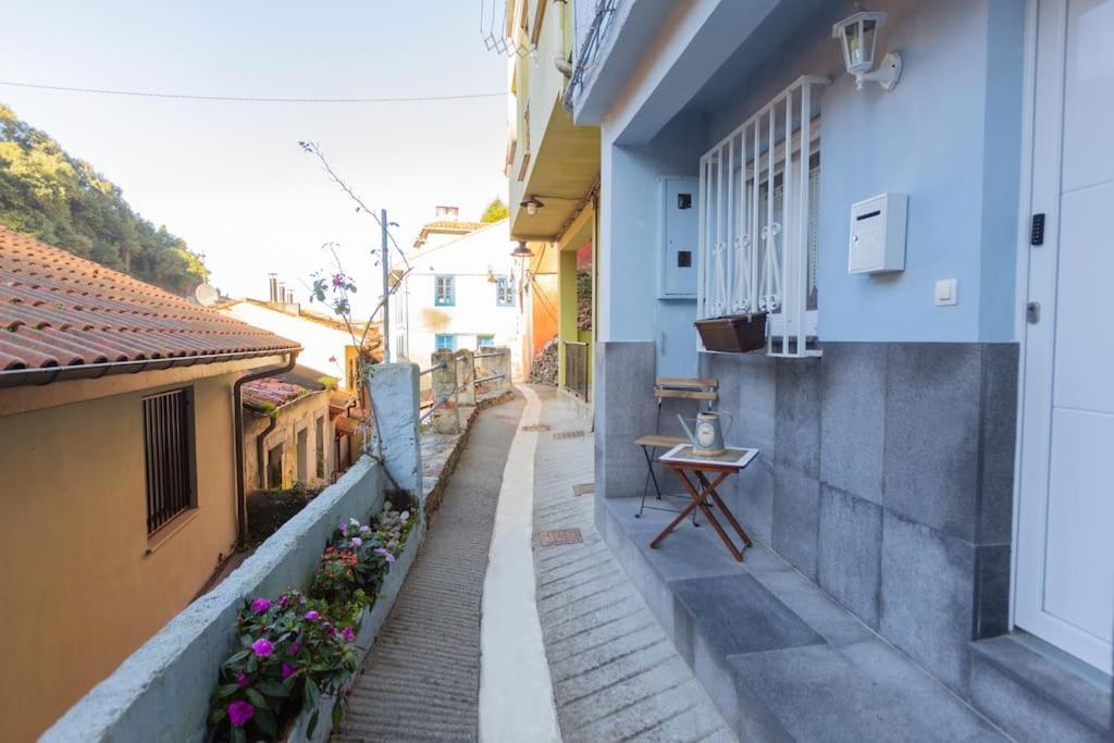 La Casina Azul Villa Cudillero Bagian luar foto