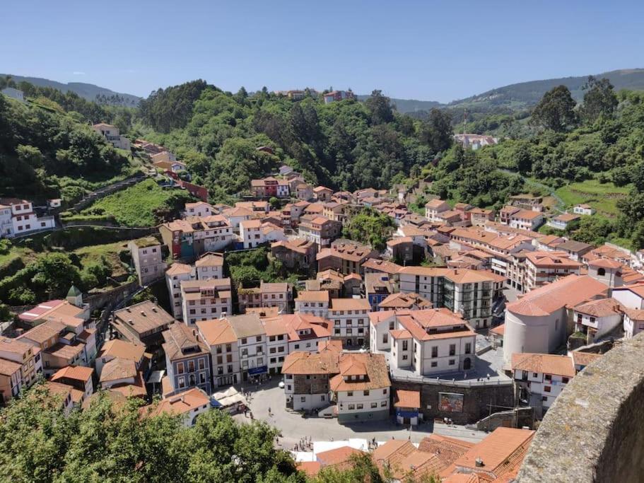 La Casina Azul Villa Cudillero Bagian luar foto